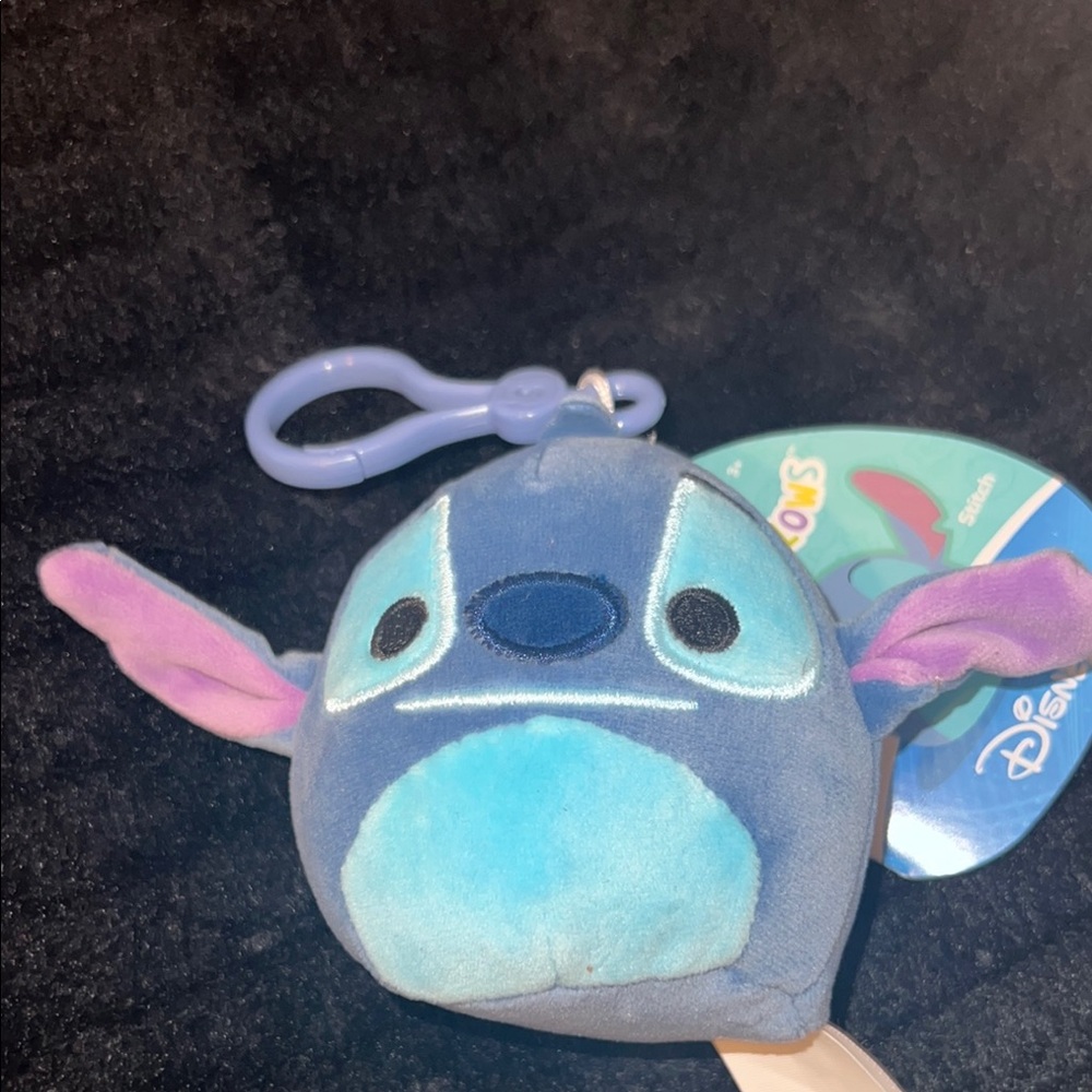 Disney Stitch Plush Squishmallows Keychain